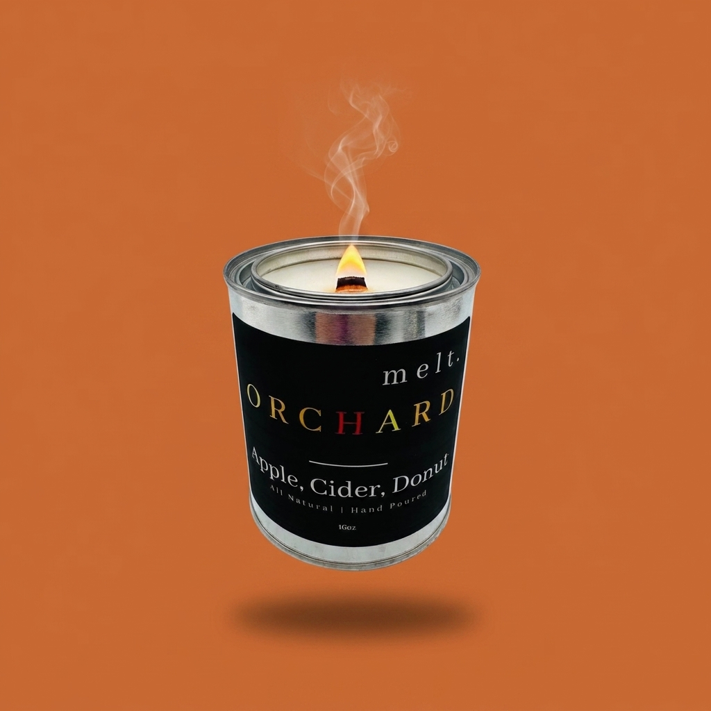 orchard — hand-poured soy candle by melt.