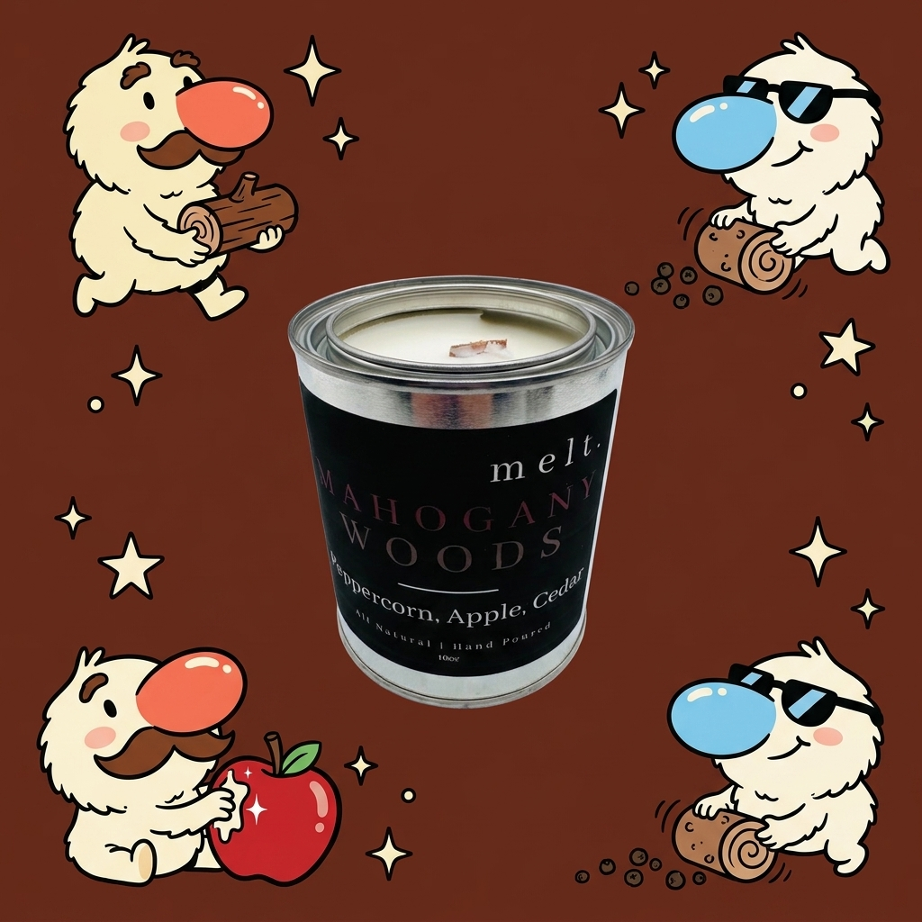 mahogany woods — the sniffer family with the real candle