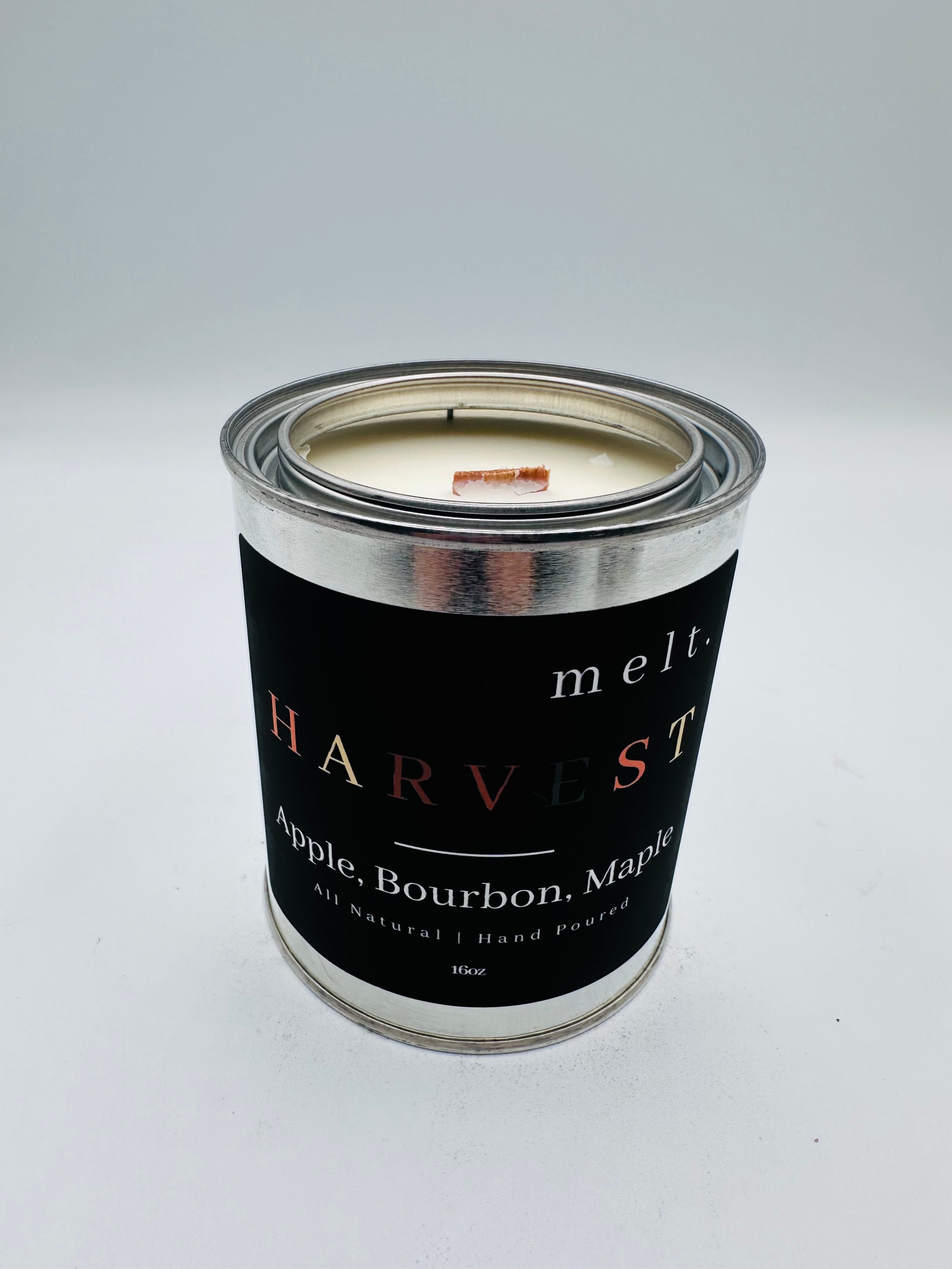 melt. harvest candle — apple, bourbon, maple