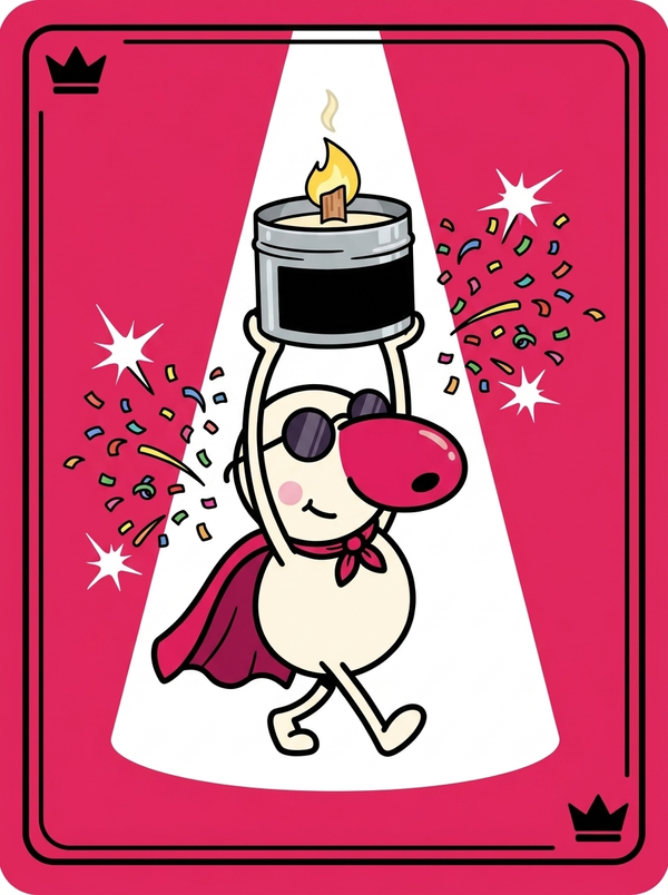 main character playing card
