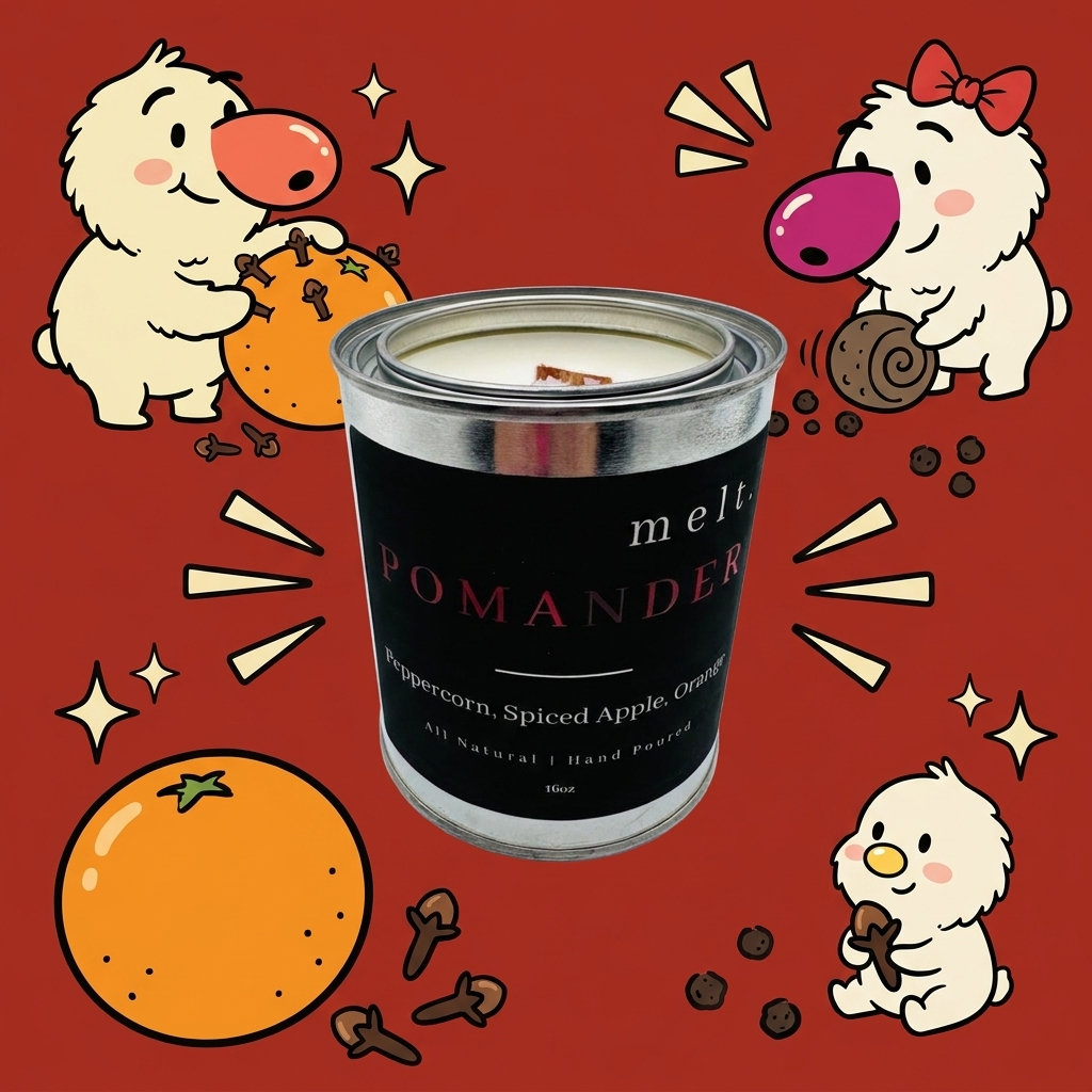 pomander — the sniffer family with the real candle