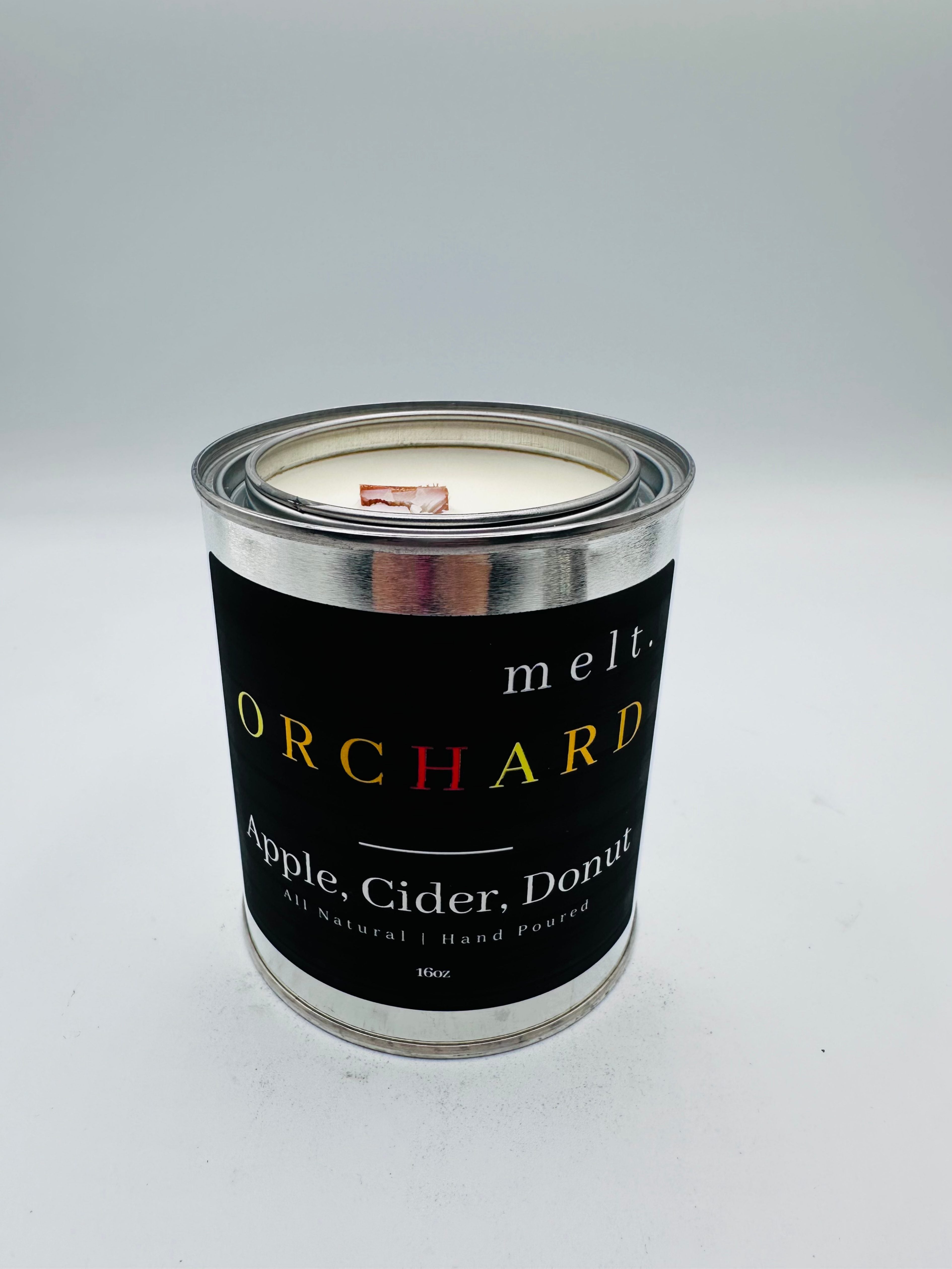 melt. orchard candle — apple, cider, donut